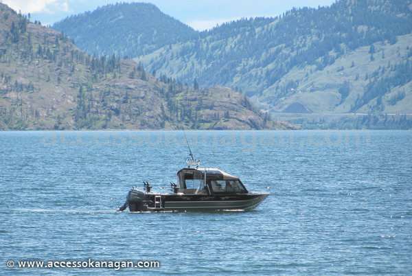 Out on the Boat (Peachland)
